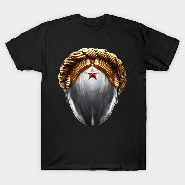 Atomic Heart Head T-Shirt by Haunted House Tattoo